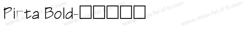 Pieta Bold字体转换